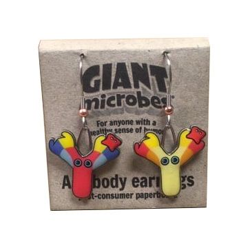 Antibody earrings