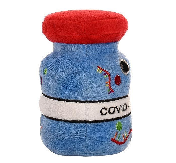 COVID Vaccine plush side