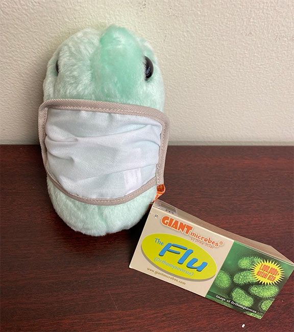 Microbe Mask Flu