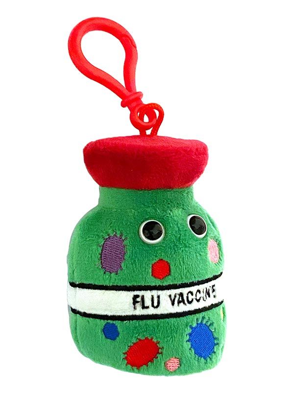 Flu Vaccine key chain side