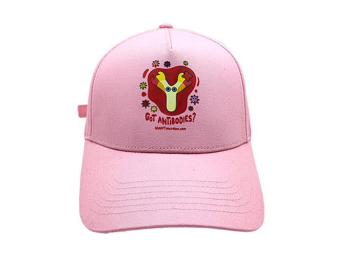 Got Antibodies hat pink front
