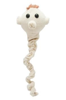 Tapeworm plush doll